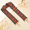 Ethnic Style Polyester Adjustable Bag Handles FIND-WH0129-24B-4