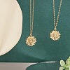5Pcs Brass Pendants KK-SZ0004-39-6