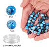 Grade AB Natural Apatite Round Beads for DIY Bracelet Making Kit DIY-SZ0006-82A-4