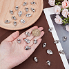 20Pcs 2-Hole Zinc Alloy Buttons FIND-OC0013-67P-3