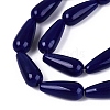 Opaque Glass Beads Strands X-GLAA-Q113-03A-C05-3