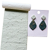 Plastic Polymer Clay Texture Roller for Making Earrings DIY-WH0622-471B-1