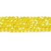 Transparent Electroplate Glass Beads Strands EGLA-A039-T3mm-B21-1