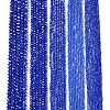 Electroplate Glass Beads Strands EGLA-A044-P6mm-B32-2