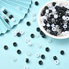 600Pcs 3 Colors Acrylic European Beads DIY-YW0006-78-5