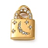 304 Stainless Steel Rhinestone Pendants RB-CBA324D-01G-04-1
