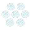 Transparent Resin Pendants RESI-N030-006A-1