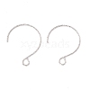 Tarnish Resistant 316 Surgical Stainless Steel Earring Hooks STAS-D183-03P-01-1