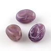 Oval Imitation Gemstone Acrylic Beads X-OACR-R052-18-1