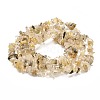 Natural Rutilated Quartz Beads Strands G-G031-03-2