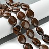 Natural Mahogany Obsidian Beads Strands G-K365-B09-02-2