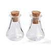 Glass Cork Bottles LS-AJEW-O032-01A-1