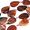 Natural Banded Agate/Striped Agate Beads Strands GG-CBAE0EB-01A-05-2