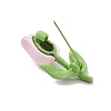 Tulip Alloy Enamel Brooch JEWB-C029-13-2