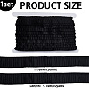 10 Yards Polyester Pleated Satin Wrinkle Ribbon OCOR-FG0002-47B-2