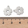 304 Stainless Steel Charms STAS-P433-01B-P-3