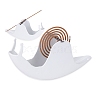 Creative Iron Fireproof Mosquito Incense Plate with Snail Mosquito Incense Holder JX838B-1