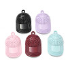 Spray Painted Alloy Pendants PALLOY-S037-02-1