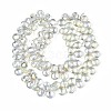 Electroplate Glass Beads Strand EGLA-S188-27-2