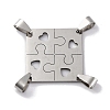 201 Stainless Steel Connector Charms STAS-Q342-39P-1