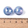 UV Plating Opaque Acrylic Beads SACR-Q005-01A-3