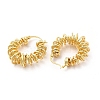 Spring Ring Brass Hoop Earrings for Women EJEW-M026-04G-2