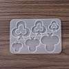 DIY Playing Card Theme Pendants Silicone Molds DIY-C076-01D-2