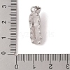 304 Stainless Steel Pendants STAS-M068-07P-3