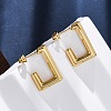 304 Stainless Steel Stud Earrings for Women EJEW-L296-033G-02-1