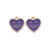 Alloy Enamel Charms ENAM-T016-12H-RS-2