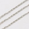 Tarnish Resistant 304 Stainless Steel Lumachina Chains CHS-K002-21C-1