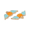 Alloy Enamel Pendants ENAM-H039-12G-A-2