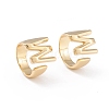 Brass Cuff Rings RJEW-L097-06W-1