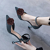 2Pcs Detachable Imitation Leather Shoe Buckle Clips AJEW-AR0005-03A-5