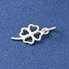 S925 Sterling Silver Pendant STER-H115-08B-S-2