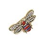 Alloy Rhinestone Brooch PW-WG59D90-01-2