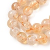 Natural Citrine Bead Strands G-P466-01D-2