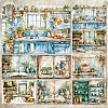 8Pcs Rustic kitchen Scrapbook Paper Pad PW-WG7EE0E-01-2