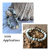 Yilisi 3 Strands 3 Style Natural Sesame Jasper/Kiwi Jasper Beads Strands G-YS0001-05-12