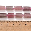 Natural Purple Madagascar Rose Quartz Beads Strands GG-CBA7621-A04-01-4