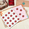 8 Sheets Plastic Waterproof Self-Adhesive Picture Stickers DIY-WH0428-104-4