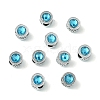 Alloy Acrylic European Beads FIND-YWC0011-04A-1