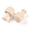 Unfinished Wood Mushroom Ornaments WOOD-T032-05-2