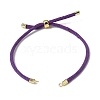 3MM Adjustable Round Nylon Braided Cord Bracelet Making FB-CBAA152-04G-34-1
