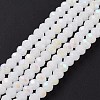 Electroplate Glass Beads Strands LS-EGLA-A034-J8mm-L08-2