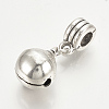 Alloy European Dangle Charms MPDL-Q208-086-1