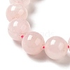 Natural Madagascar Rose Quartz Beads Strands G-F641-01-D-3