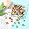 68Pcs 9 Colors Handmade Porcelain Beads PORC-FS0001-23B-7