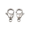 Tarnish Resistant 304 Stainless Steel Lobster Claw Clasps STAS-AB16-4