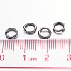 Open Jump Rings Brass Jump Rings JRC6MM-B-3